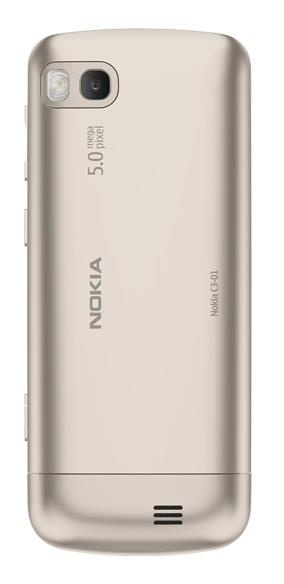 Nokia C3-01 Touch and Type Khaki Gold