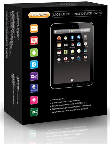 Планшет Digma iDx10 8Gb